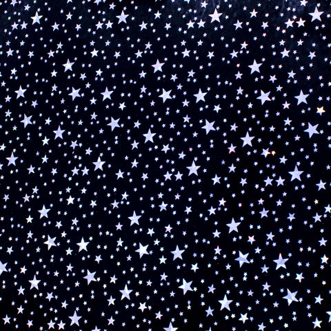 321/Starry Black HOLO HTV, 12x12"