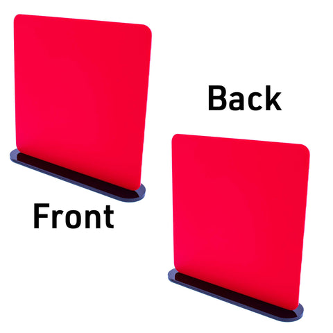 Cherry Red Matte Acrylic