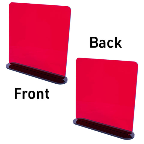 Cherry Red Transparent Acrylic