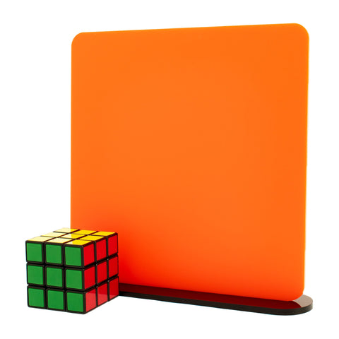 Clementine Orange Matte Acrylic