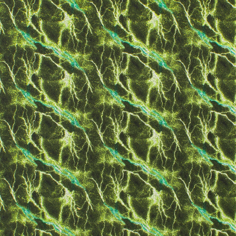 212/Emerald Vines GLITTER HTV, 12x12"