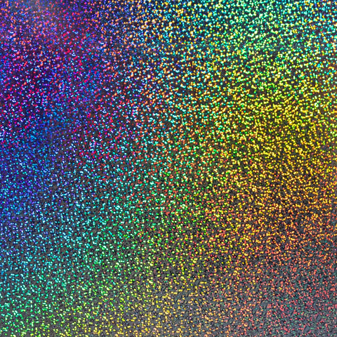 318/Silver Rainbow HOLO HTV, 12x12"