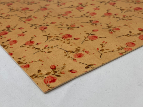 Simple Roses Basswood Patterns, 12x12", 1/16", Laser Ready