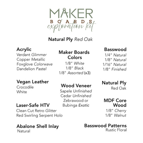 Maker Explorations Maker Board Exploration Kit – Maker Boards
