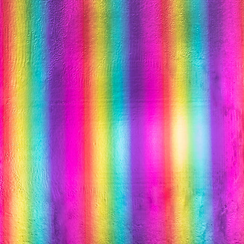 508/Vibrant Rainbow METALLIC HTV, 12x12"
