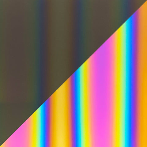 903/Rainbow REFLECTIVE HTV, 12x12"