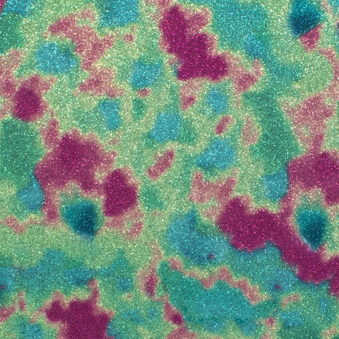 235/Turquoise Cumulus GLITTER HTV, 12x12"