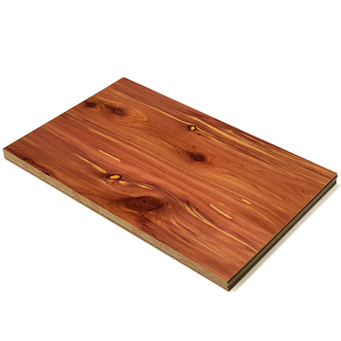 Finished Cedar, Aromatic 1/8 Double Sided, 6 Sheets
