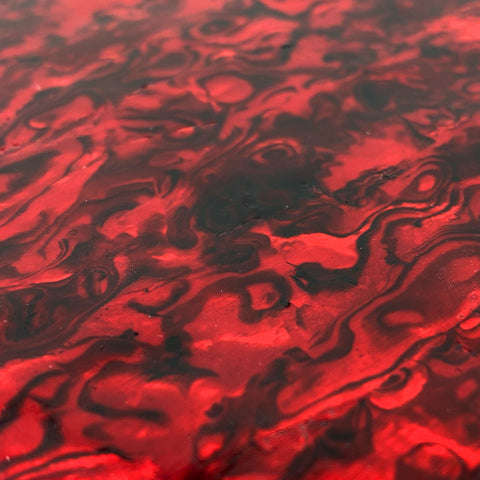 Red Abalone Shell Inlay