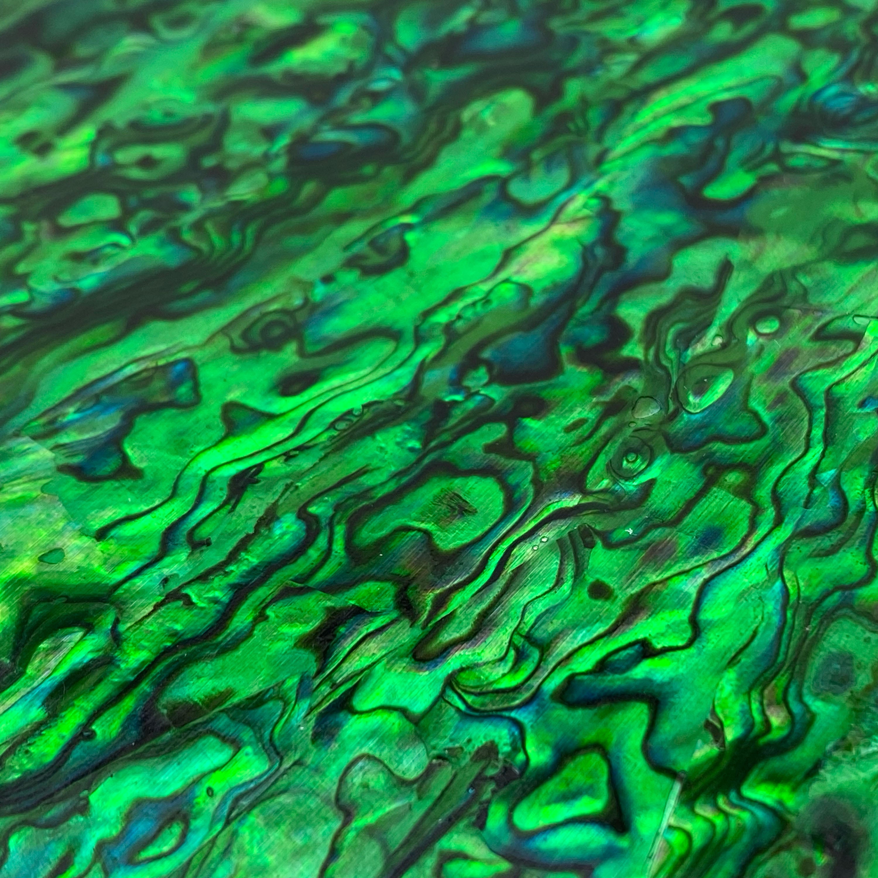 Green Abalone Shell Inlay – Maker Boards