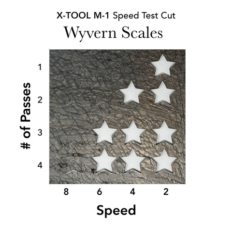 Wyvern Brown Scales Acrylic