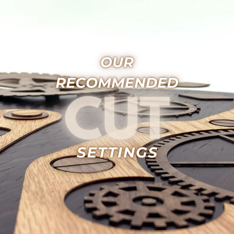 Recommended Cut Settings