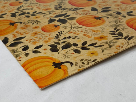 Fall Pumpkins Basswood Patterns, 12x12", 1/16", Laser Ready