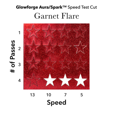 Garnet Flare Glitter