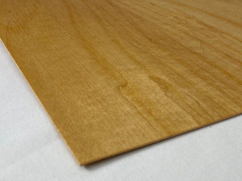 Honey Oak Basswood Patterns, 12x12", 1/16", Laser Ready