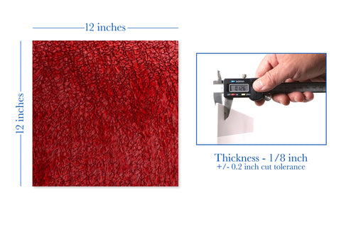 Hydra Scales Red Acrylic