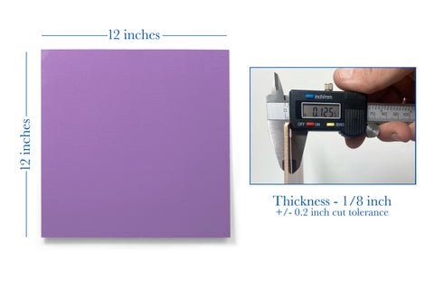 Maker Boards Colors - Lavender, 12x12", 1/16" or 1/8"