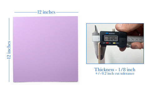Maker Boards Colors - Lilac, 12x12", 1/16" or 1/8"