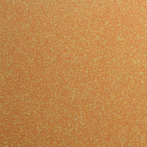 222/Orange Dreamsicle GLITTER HTV, 12x12"