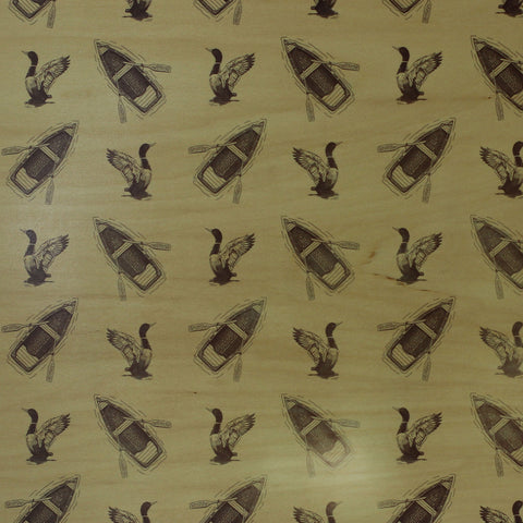 Pond Life Basswood Patterns, 12x12", 1/16", Laser Ready