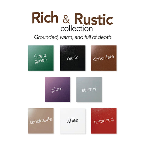 Makerboards Colors - Rich and Rustic, 8 Color Variety Pack