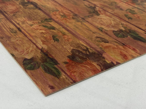 Rosewood Basswood Patterns, 12x12", 1/16", Laser Ready