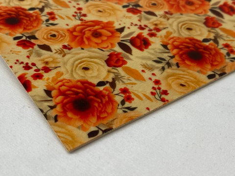 Rustic Floral Mini Basswood Patterns, 12x12", 1/16", Laser Ready