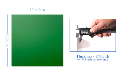 Shamrock Green Frosted Window Acrylic