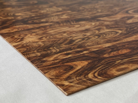 Swirl Wood Basswood Patterns, 12x12", 1/16", Laser Ready