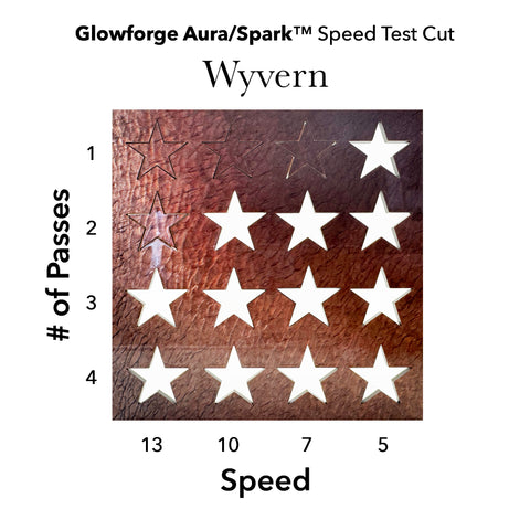 Wyvern Brown Scales Acrylic